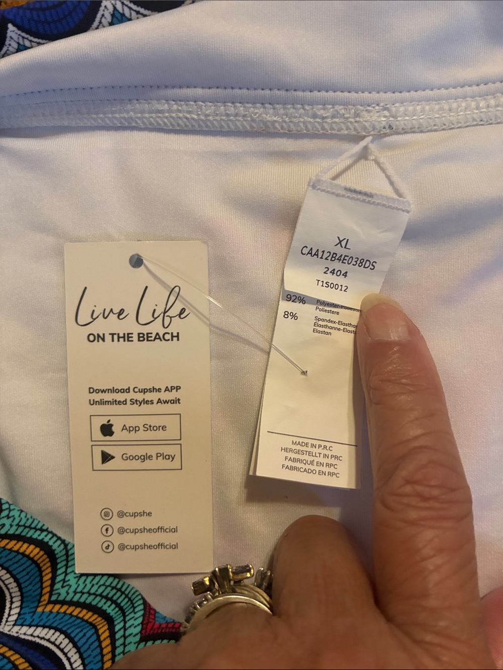 NWT Fantasy Embroidery DD+ Bikini Top &
Cheeky Bottoms Set - Picture 5 of 6